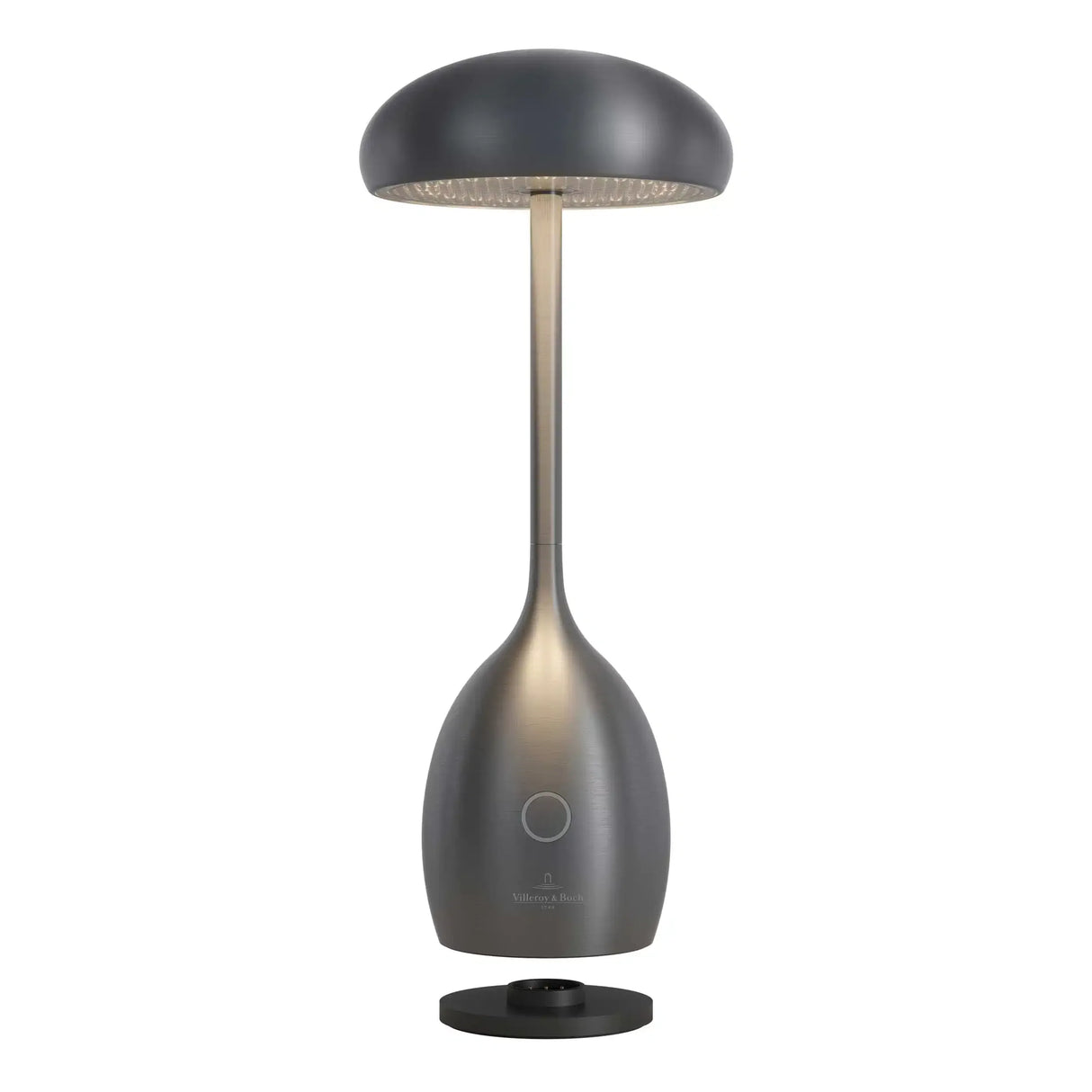 Akku-Tischleuchte – Pilzförmiges Design, Dimmbares Licht, Aluminiumgehäuse - Triest | Villeroy & Boch