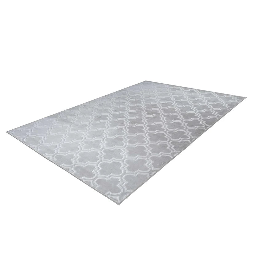 Rug Embossed High-Relief Pattern Ultra-Soft Plush Feel Non-Slip Backing – Monroe 125 | Kayoom