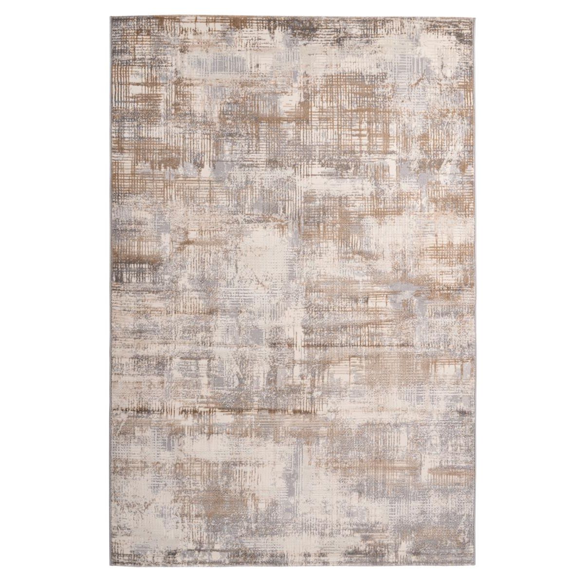 Rug structured relief geometric pattern easy-care – Sail 701 | Kayoom
