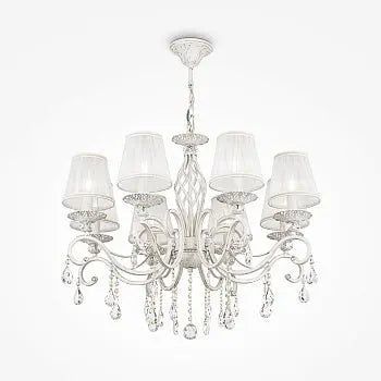 Chandelier with Metal Frame & Shades & 8 E14 Sockets – Grace | Maytoni