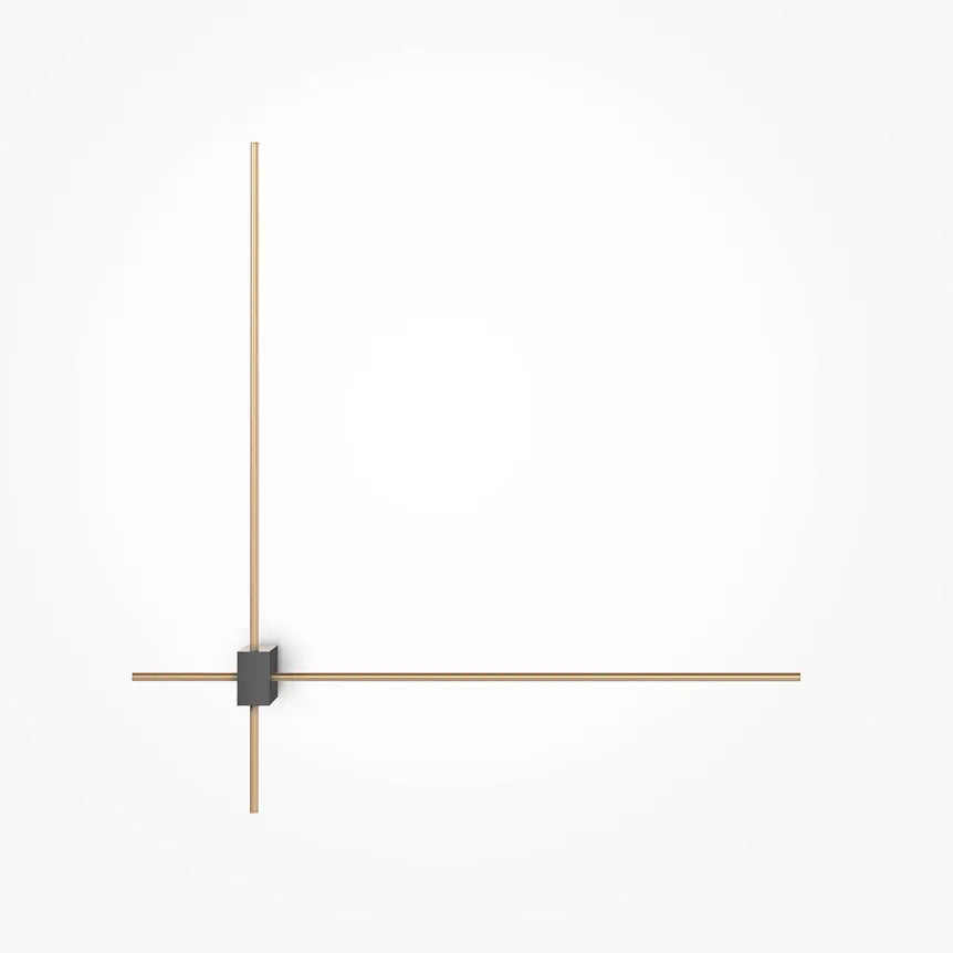 Wandleuchte – Schwarzes Aluminium, 12 W Leistung, Warmweiß, 63 cm Breite - Pars | Maytoni