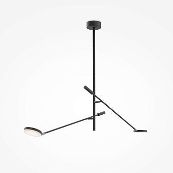 Deckenleuchte Schwarzes Mehrarm‑Verstellbares LED‑Design – Fad | Maytoni - Esszett Luxury | Stilvolles Wohnen mit Charakter