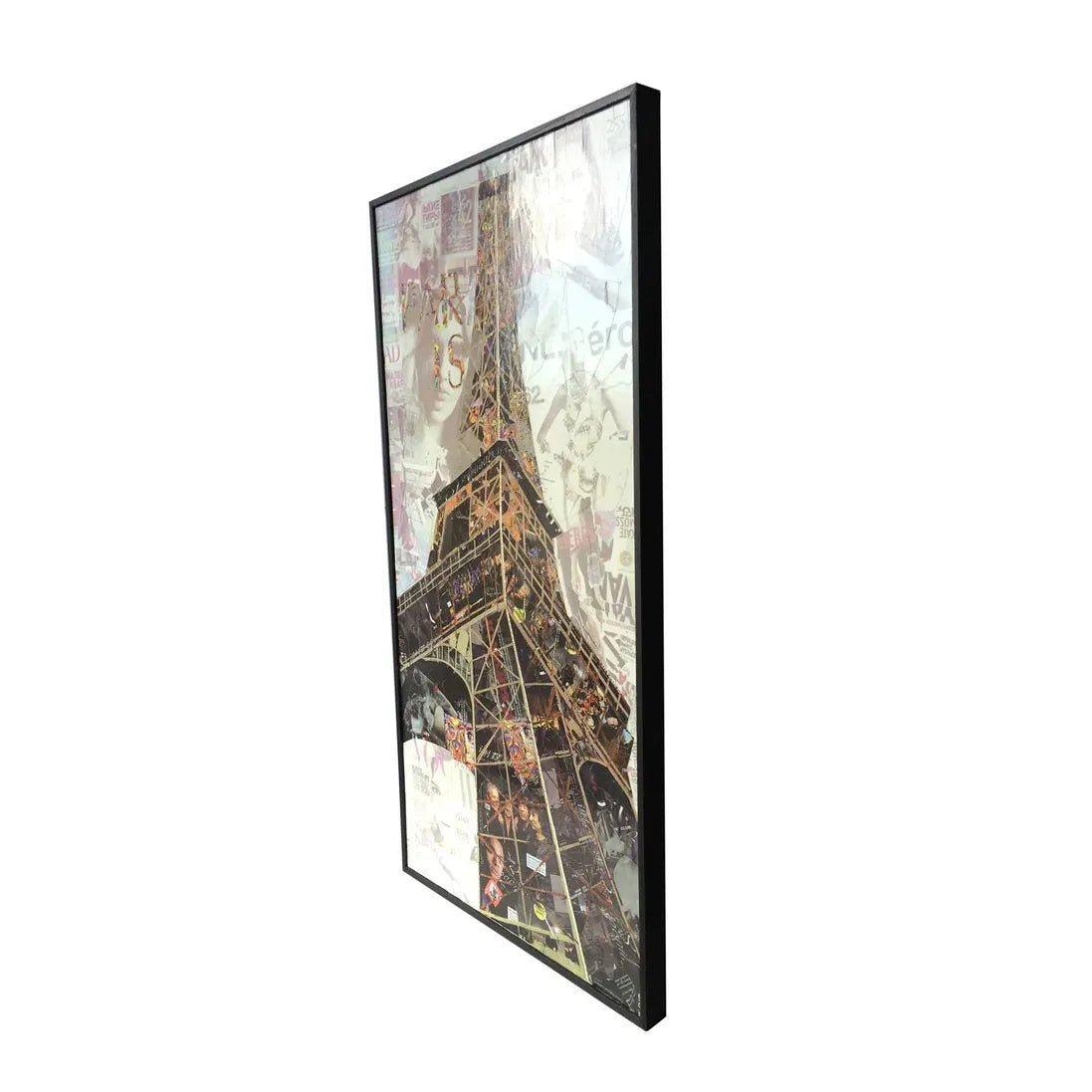 Wanddeko Papier - Collage Handgefertigt Retro - Design – Eiffelturm I | Kayoom - Esszett Luxury | Stilvolles Wohnen mit Charakter