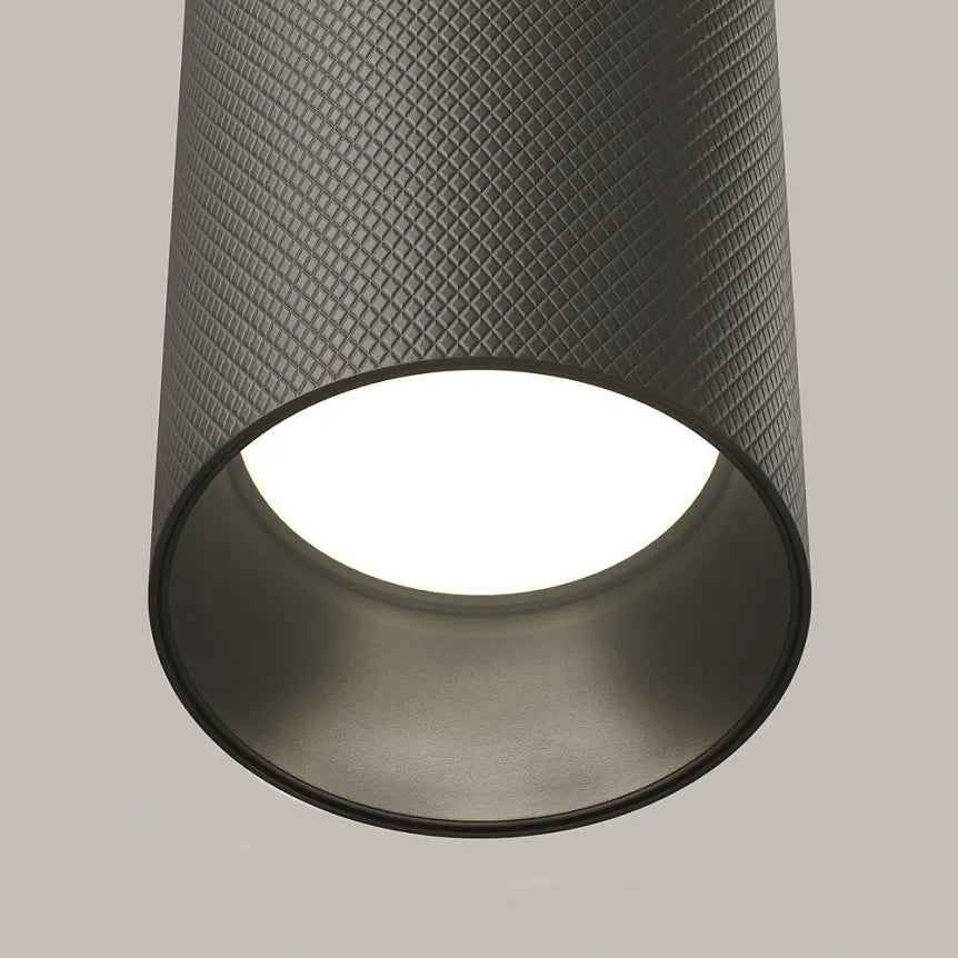 Pendelleuchte – Schwarzes Finish, Aluminium Gehäuse, GU10 Fassung - Artisan | Maytoni
