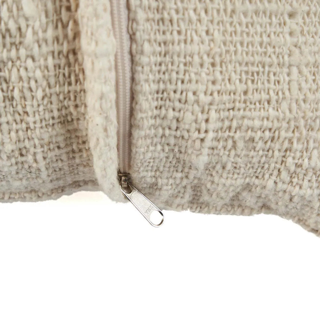 Kissenbezug – Baumwolle Material, Boho Stil, Natur Ton - Nomad | Bazar Bizar Antwerp