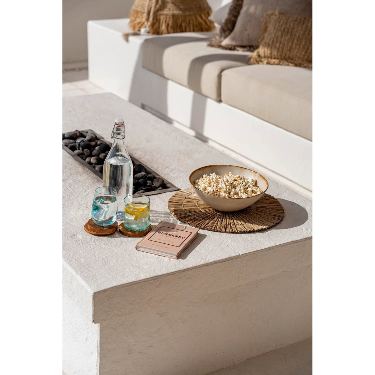Untersetzer – Teakwurzelmaterial, Boho Stil, Natürliche Farbe | Bazar Bizar Antwerp