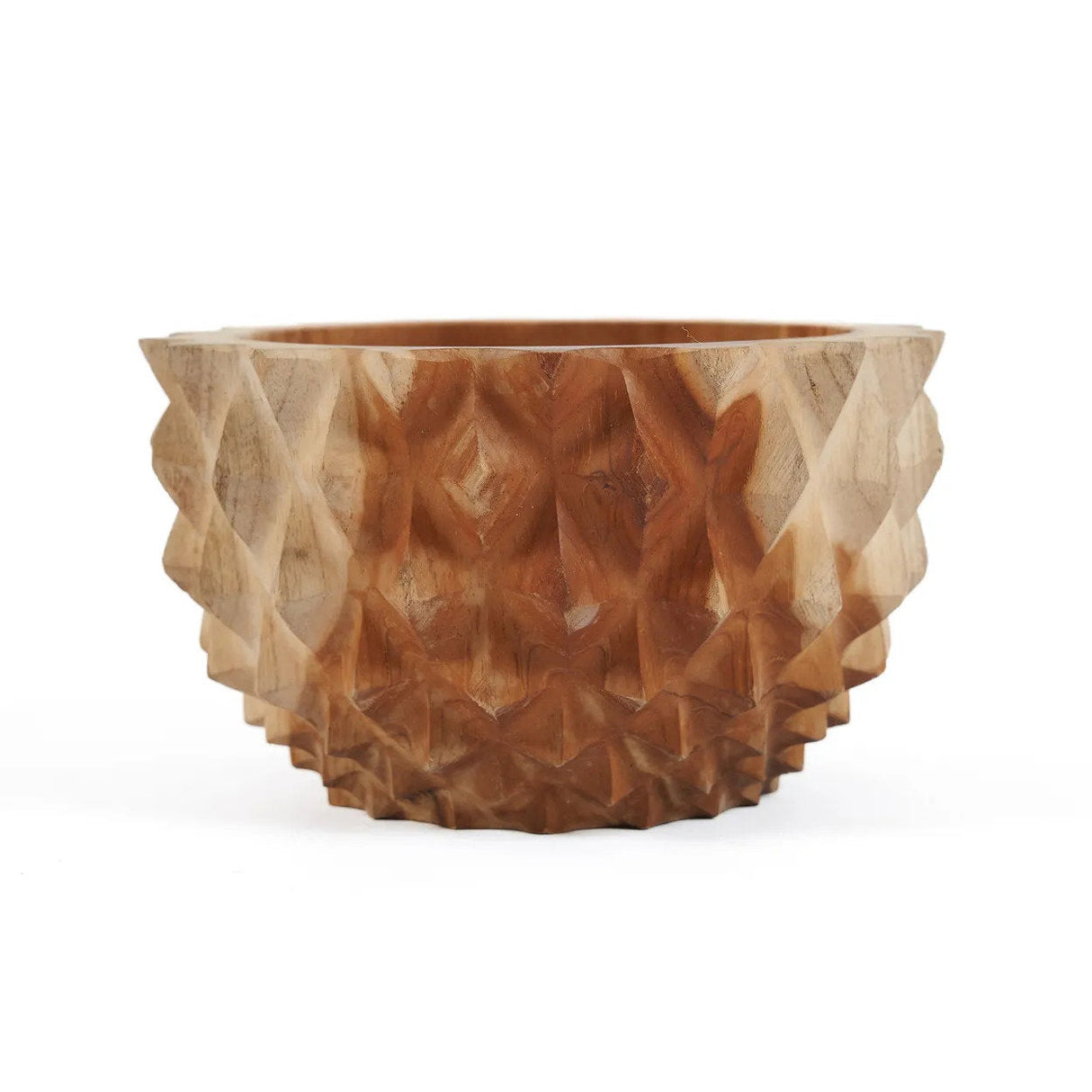 Schale – Teakwurzel, Exotische Struktur, Natur-Finish – Durian | Bazar Bizar Antwerp