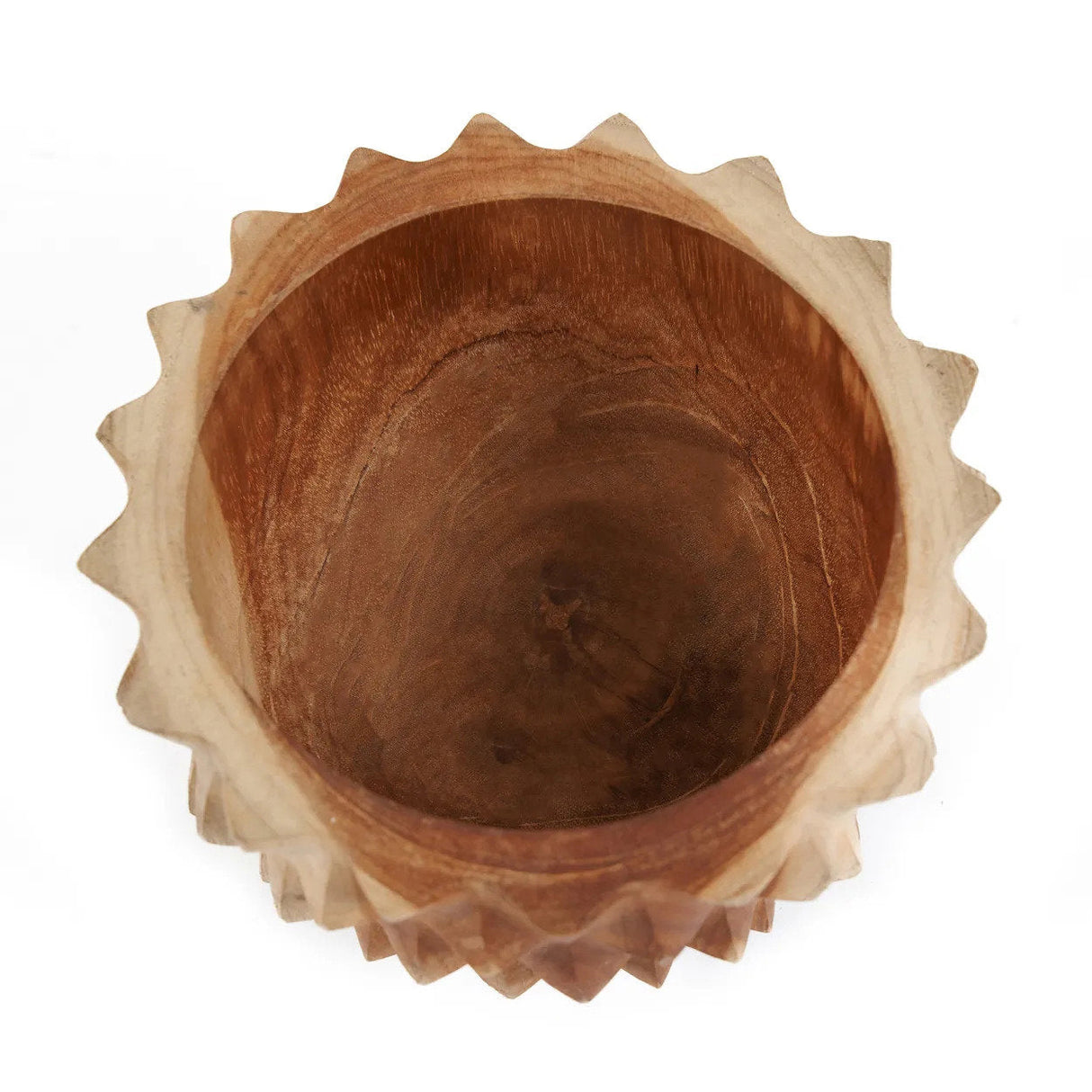 Schale – Teakwurzel, Exotische Struktur, Natur-Finish – Durian | Bazar Bizar Antwerp