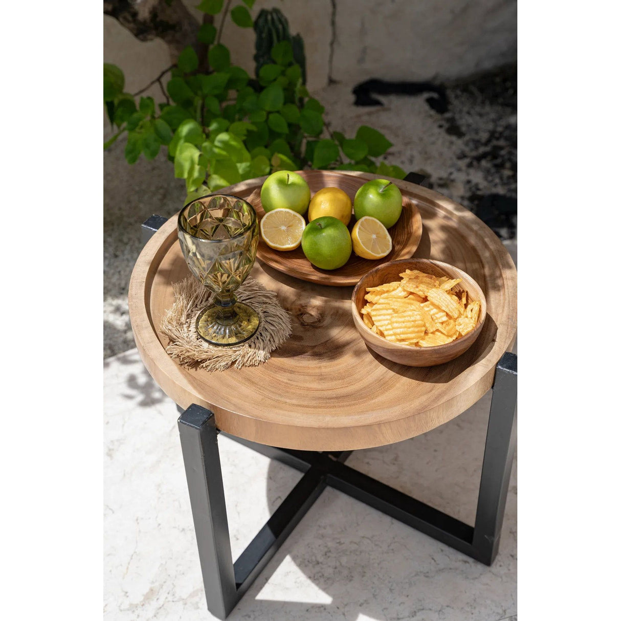 Snackschale – Teakwurzel Material, Organische Form, Natürliche Farbe – Teak Root | Bazar Bizar Antwerp