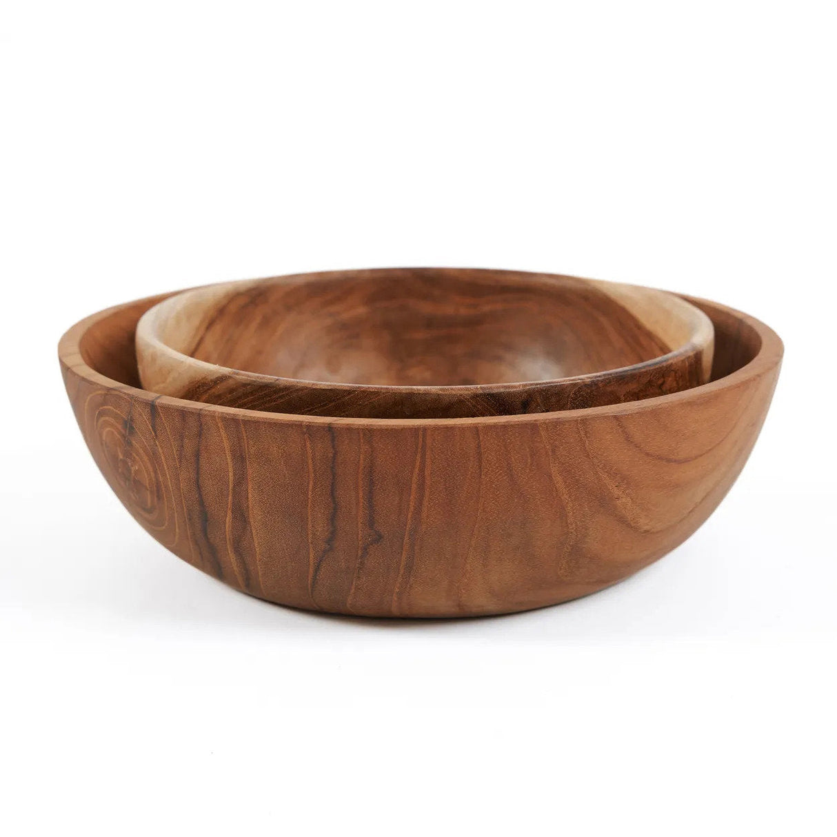 Snackschale – Teakwurzel Material, Organische Form, Natürliche Farbe – Teak Root | Bazar Bizar Antwerp