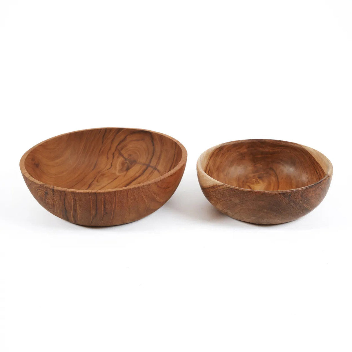 Snackschale – Teakwurzel Material, Organische Form, Natürliche Farbe – Teak Root | Bazar Bizar Antwerp