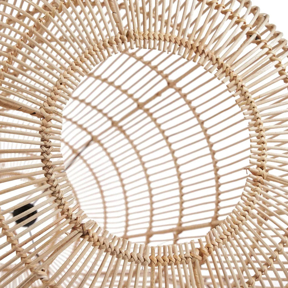 Pendelleuchte – Rattanmaterial, Geflochtenes Design, Längliche Form, XL - Bozelo | Bazar Bizar Antwerp