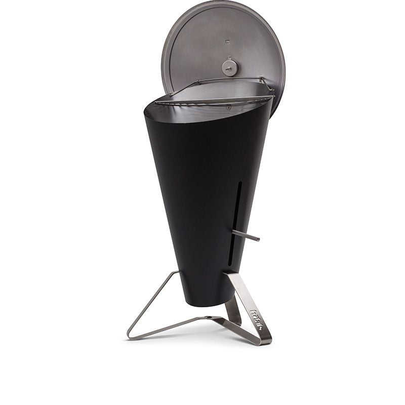 Charcoal Grill - Stainless Steel Steplessly Heat-Adjustable – Cone | höfats