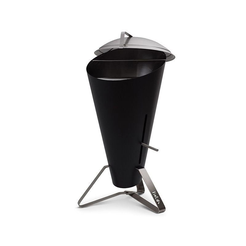 Charcoal Grill - Stainless Steel Steplessly Heat-Adjustable – Cone | höfats