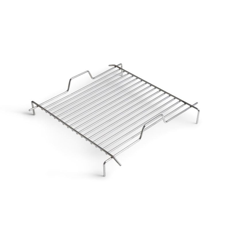 Grillrost – Massiver Edelstahl, Höhenverstellbar, Integrierte Griffe - CUBE | höfats