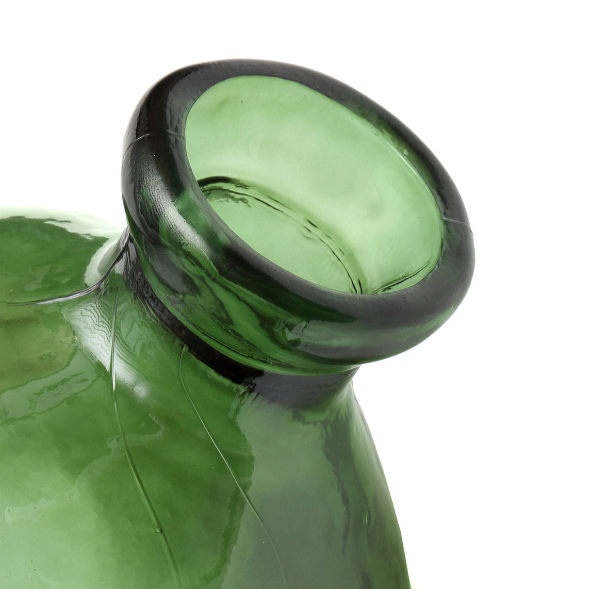 Vase – Recycled Glass, Organic Shape, Sculptural Design – Jinsuo | Bazar Bizar Antwerp