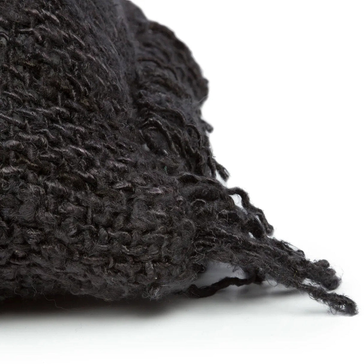 Kissenbezug – Baumwolle Material, Boho Stil, Schwarz Marine Ton, 35x100 cm - Oh My Gee | Bazar Bizar Antwerp