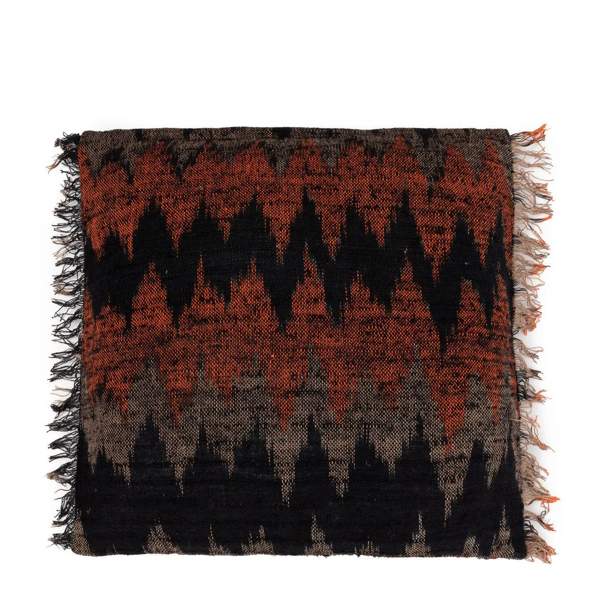 Kissenbezug – Handgefärbte Baumwolle, Struktur-Design, Boho-Stil – Oh My Gee | Bazar Bizar Antwerp