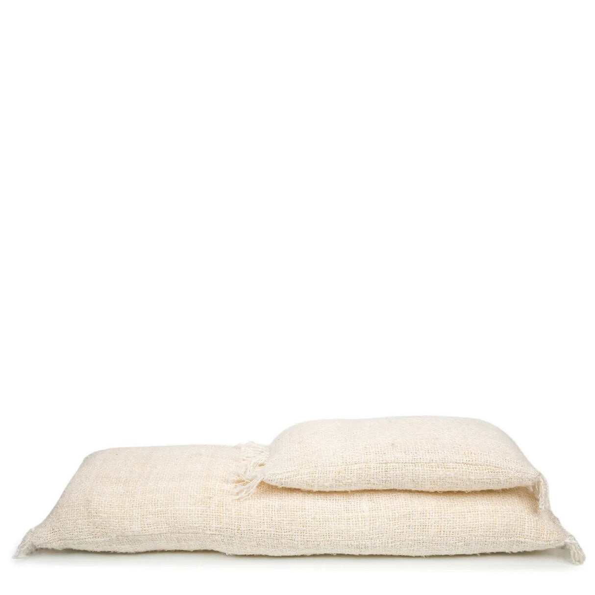 Kissenbezug – Baumwolle Material, Boho Stil, Creme Ton, 30x50 cm - Oh My Gee | Bazar Bizar Antwerp