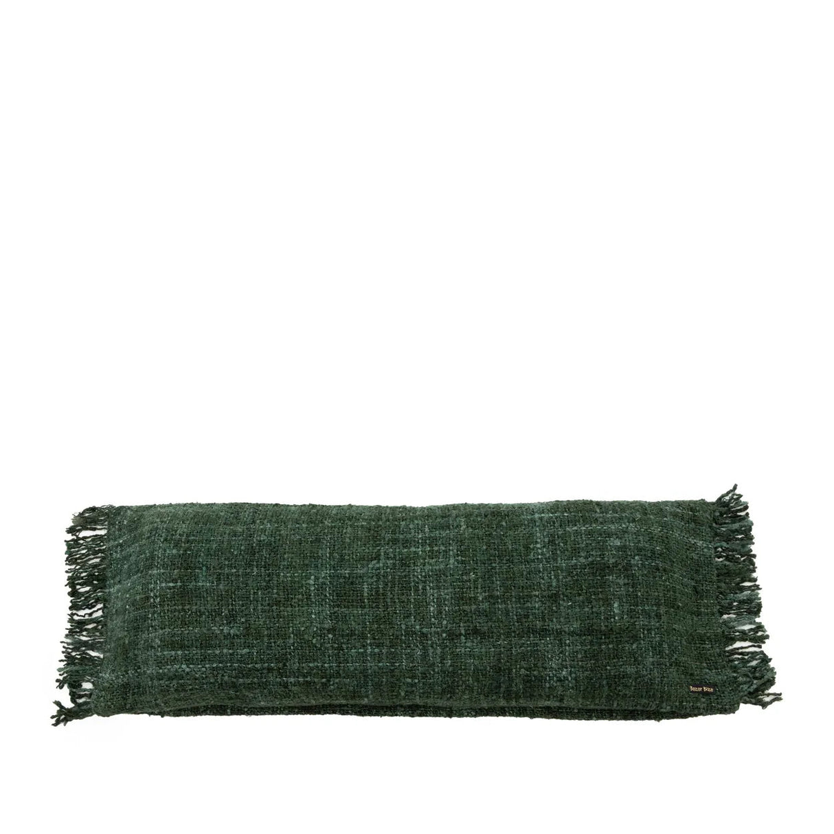 Kissenbezug – Baumwollstoff, Boho Stil, Grüner Ton, 35x100 cm - Oh My Gee | Bazar Bizar Antwerp