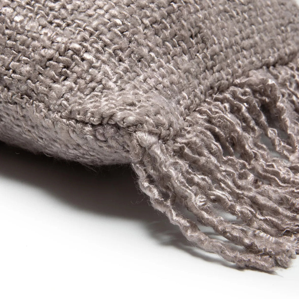 Kissenbezug – Baumwolle Material, Boho Stil, Grauer Ton, 35x100 cm - Oh My Gee | Bazar Bizar Antwerp