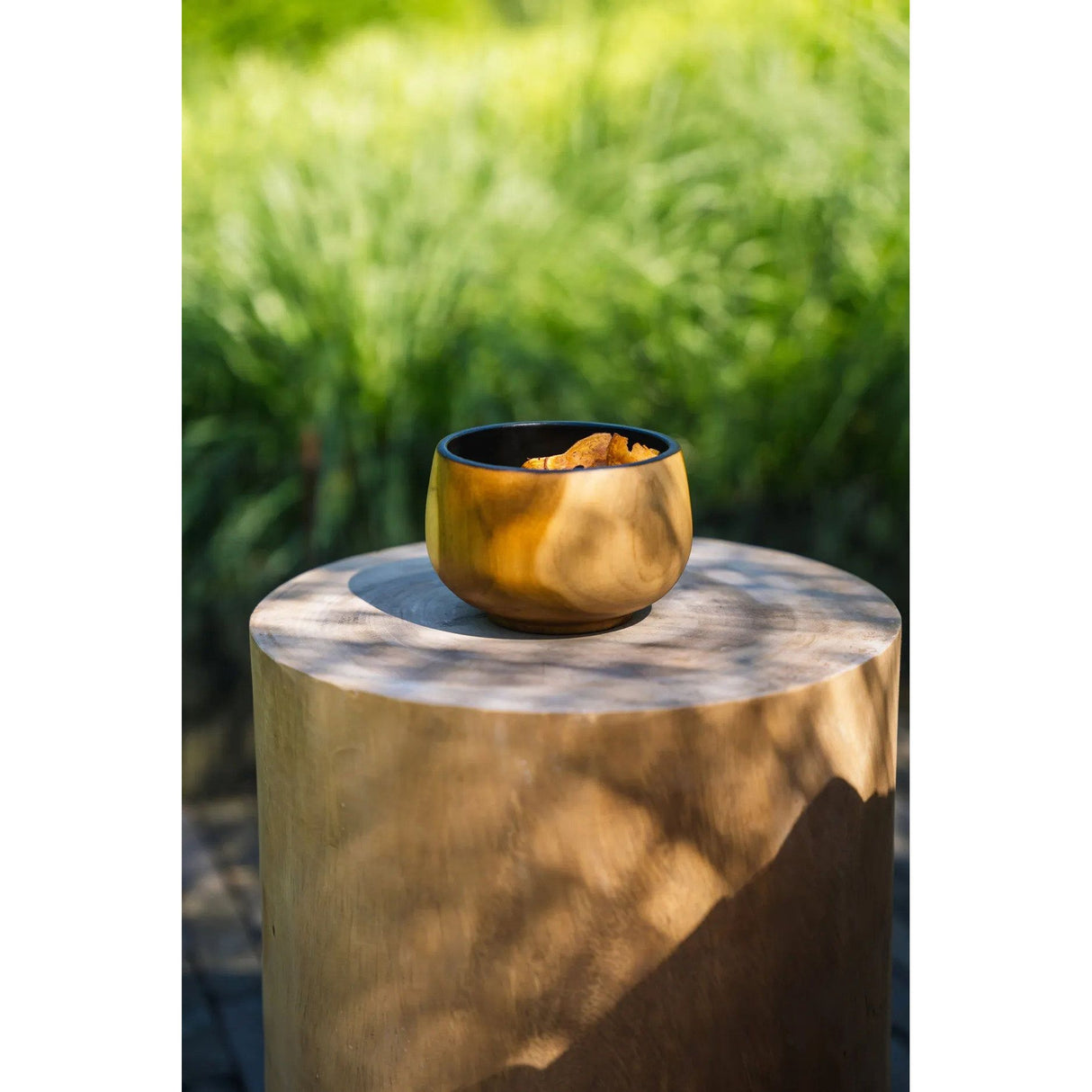 Schale – Teakholz Material, Runde Form, Multifunktionales Design – Bondi | Bazar Bizar Antwerp