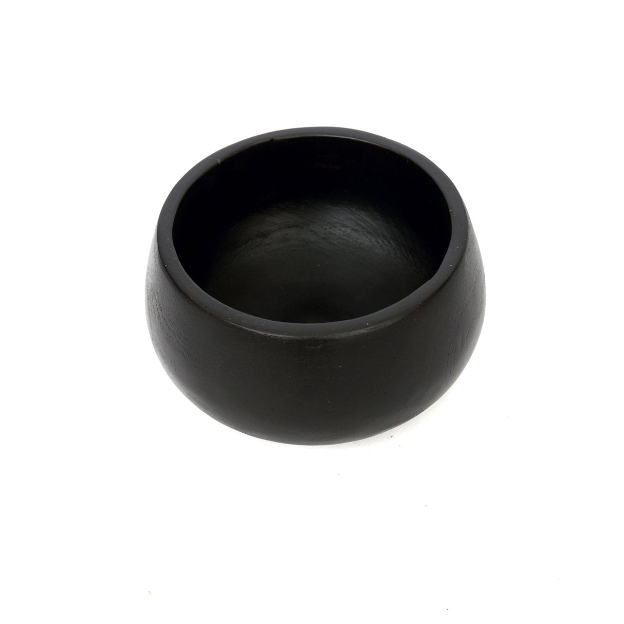Bowl – Teak Wood Material, Black Finish, Slim Design – Bondi | Bazar Bizar Antwerp