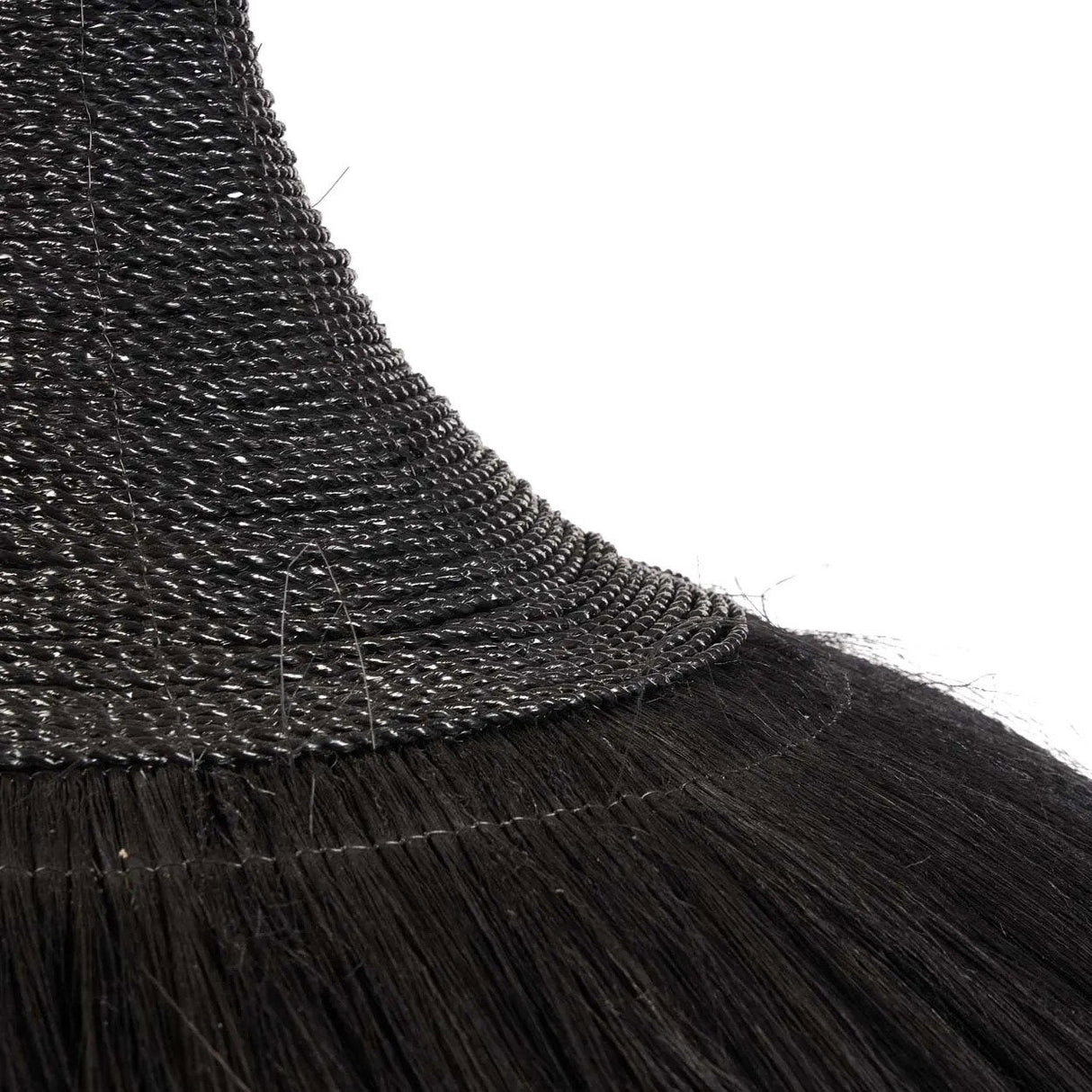 Pendelleuchte – Mendonggras, Schwarzes Finish, Mehrlagiges Design, XL - Makiki | Bazar Bizar Antwerp