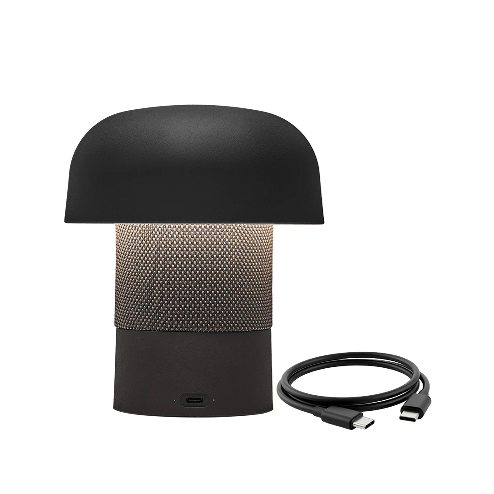 Lautsprecherleuchte mit tragbarem Design, dimmbarem LED-Licht und Kunststoffgehäuse – Sensa PLAY Mini | Kooduu