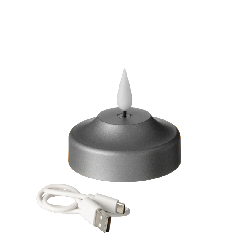 LED Candle ABS Plastic Black – Shine