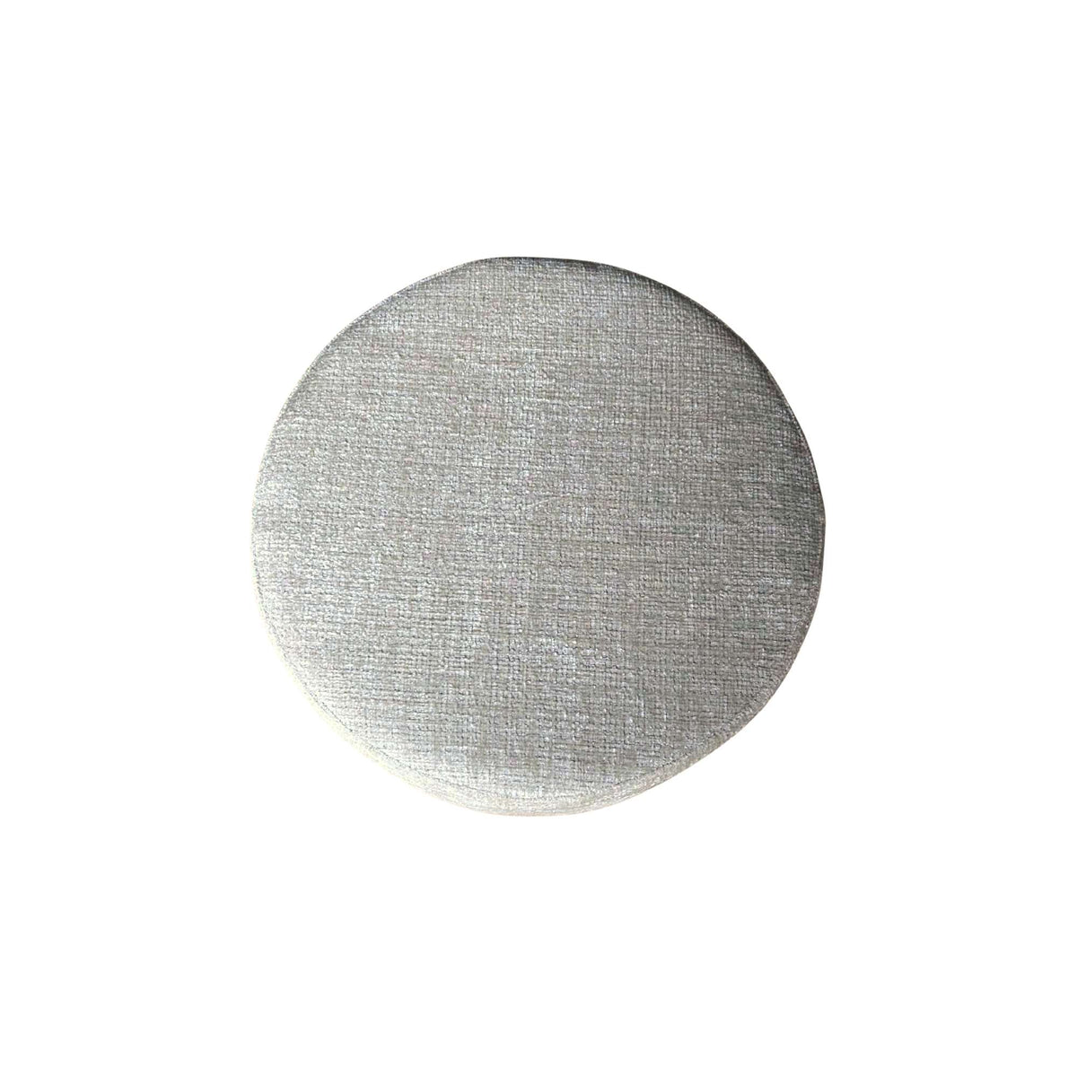 Stool – Fabric Upholstery, Beige Color, Round Shape – Cremona | Starfurn