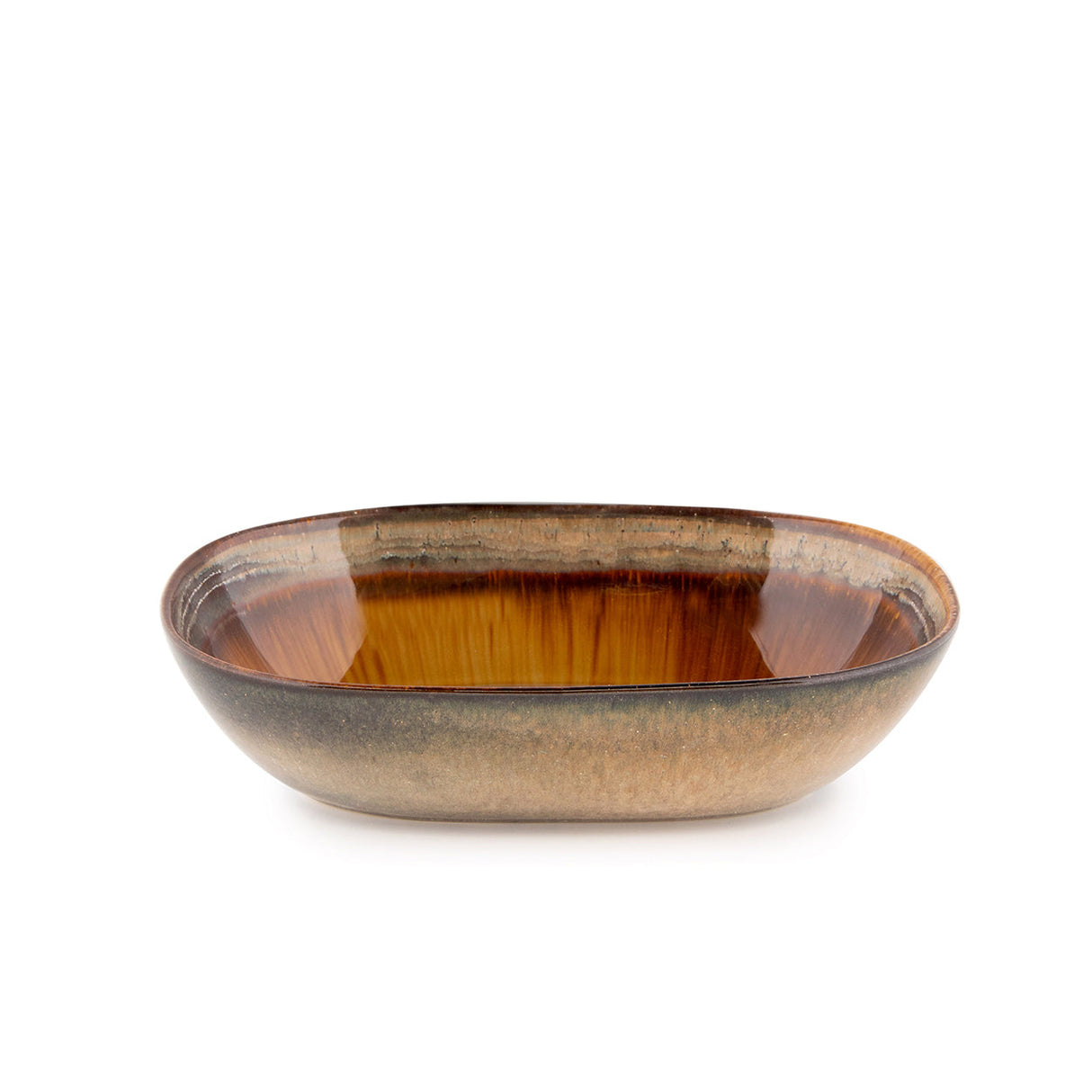 Bowl – Stoneware Material, Crazed Glaze, Handmade Surface, L – Comporta | Bazar Bizar Antwerp