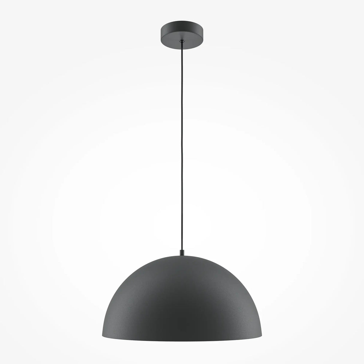 Pendant Light Black Metal Cylindrical Design - Basic Colors | Maytoni