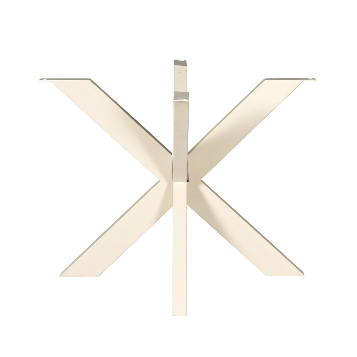 Table leg - Modern design, sand color, metal - Matrix | Starfurn