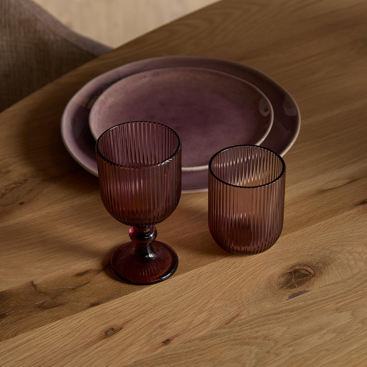 Dining Table - Natural Oak, Oval Top, Modern Legs, Self-Assembly - Riga | Starfurn