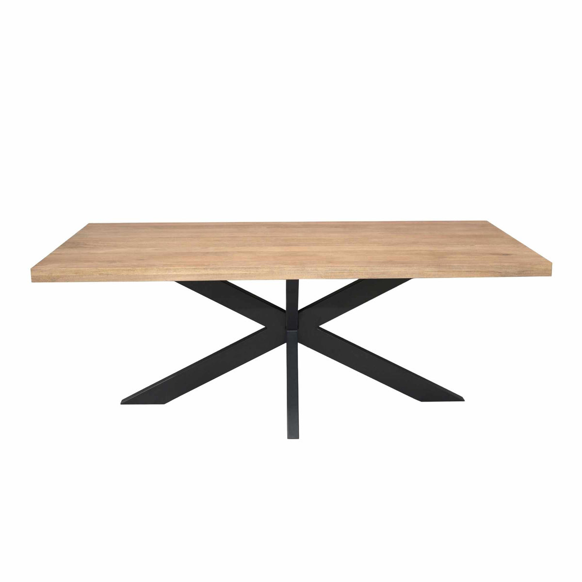 Dining Table – Rectangular Design, Natural Color, Mango Wood – Dakota | Starfurn