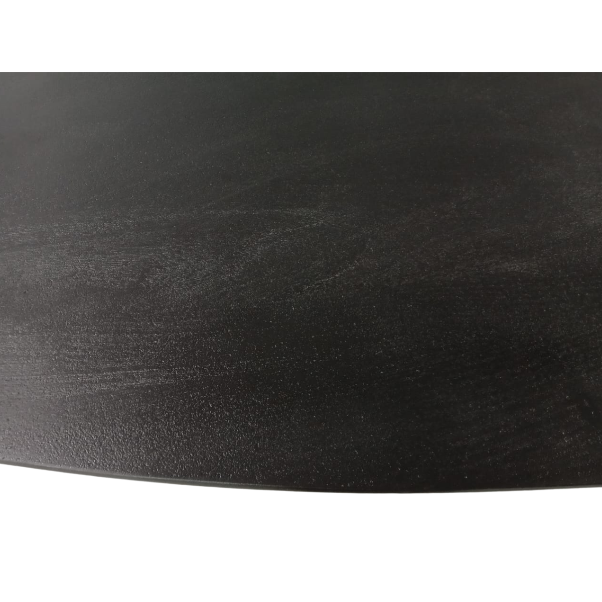 Esszimmertisch - Mangoholz Schwarz, Ovale Form, Matrix Gestell, 300 cm – Brandy | Starfurn