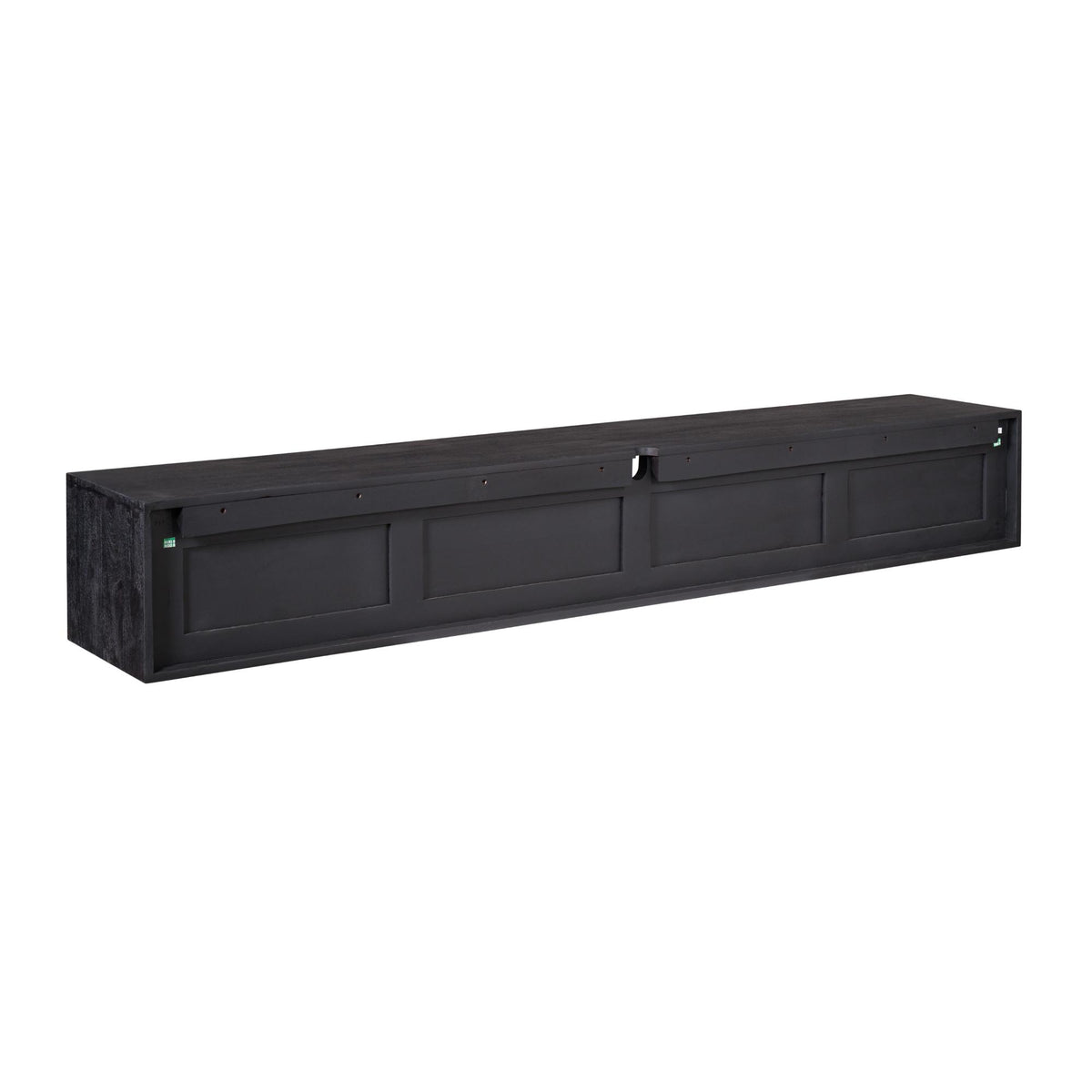 TV Furniture – Black Surface, Mango Wood Material, Floating Design – Ambiance | Starfurn