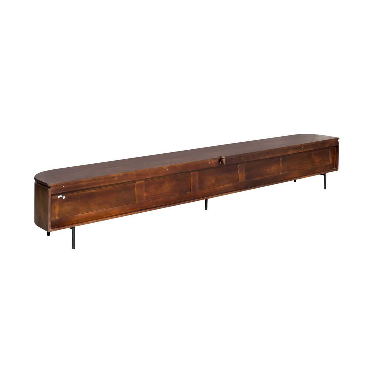 Floating TV Cabinet - Mango Wood, Five Doors, Wall Mounted - Excellent | Starfurn