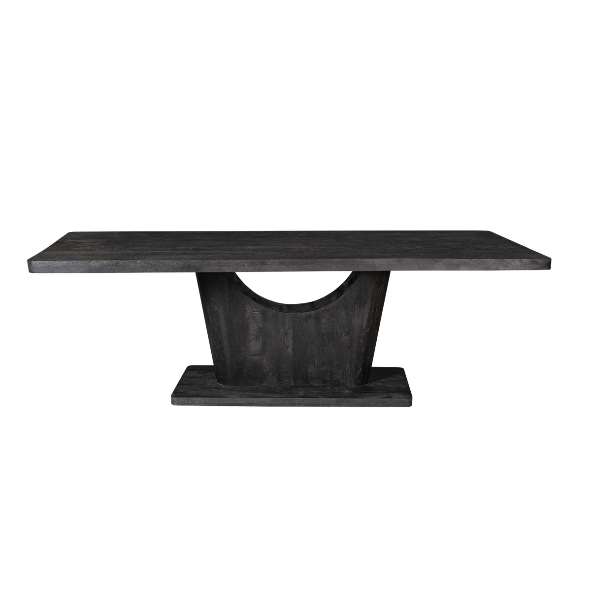 Esszimmertisch – Schwarzes Mangoholz, Robuste Konstruktion, Modernes Design 240 cm – Voco | Starfurn