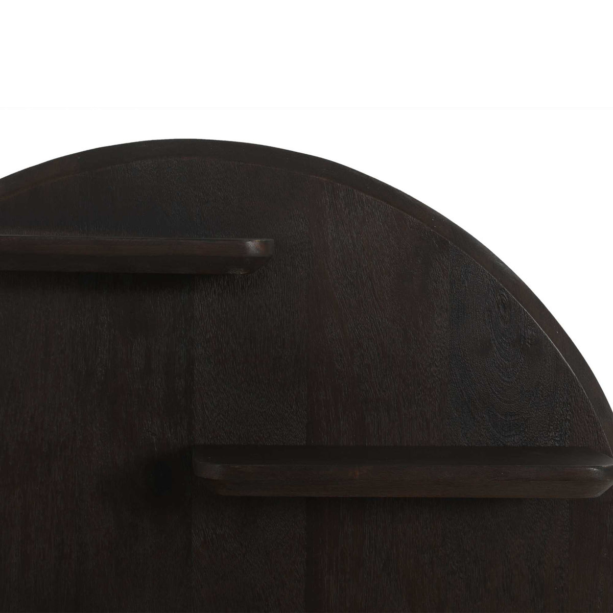 Wall Shelf - Round Shape, Mango Wood, Multiple Tiers - Lena | Starfurn