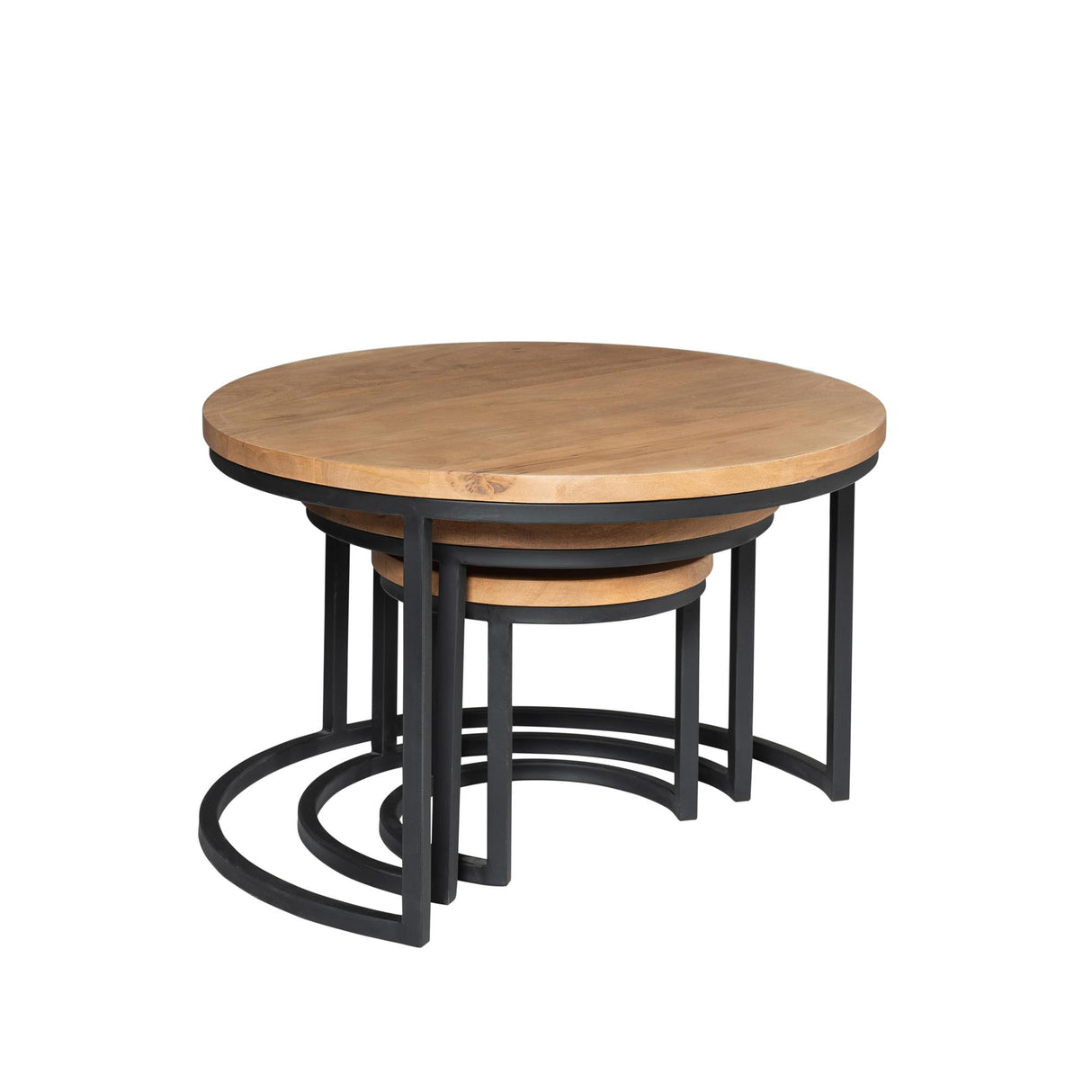 Couchtisch – Natürliche Oberfläche, Mangoholz Material, Modernes Design - Dakota | Starfurn