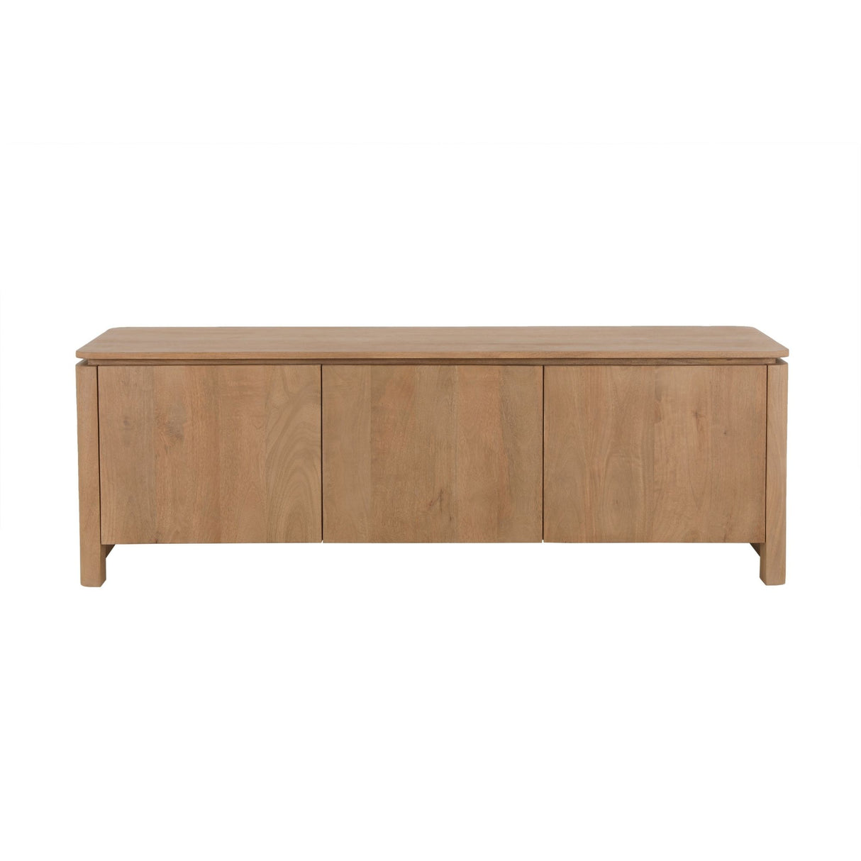 TV-Möbel – FSC Massives Mangoholz, Natur Finish, Modern Holz Design - Dallas | Starfurn
