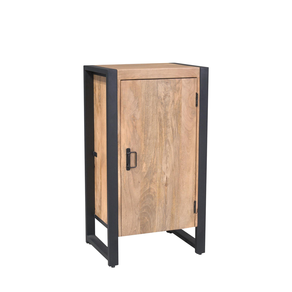 Schrank – Mangoholz, Schwarzmetall, Naturfinish - Britt | Starfurn