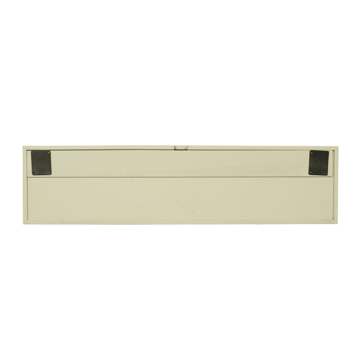 TV Cabinet – Sand-colored Surface, Mango Wood Material, Floating Design – Madison | Starfurn
