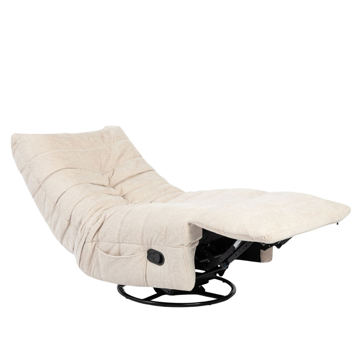 Relaxsessel – Gepolsterte Sitzfläche, Metallgestell, Stoffbezug – Zen | Starfurn