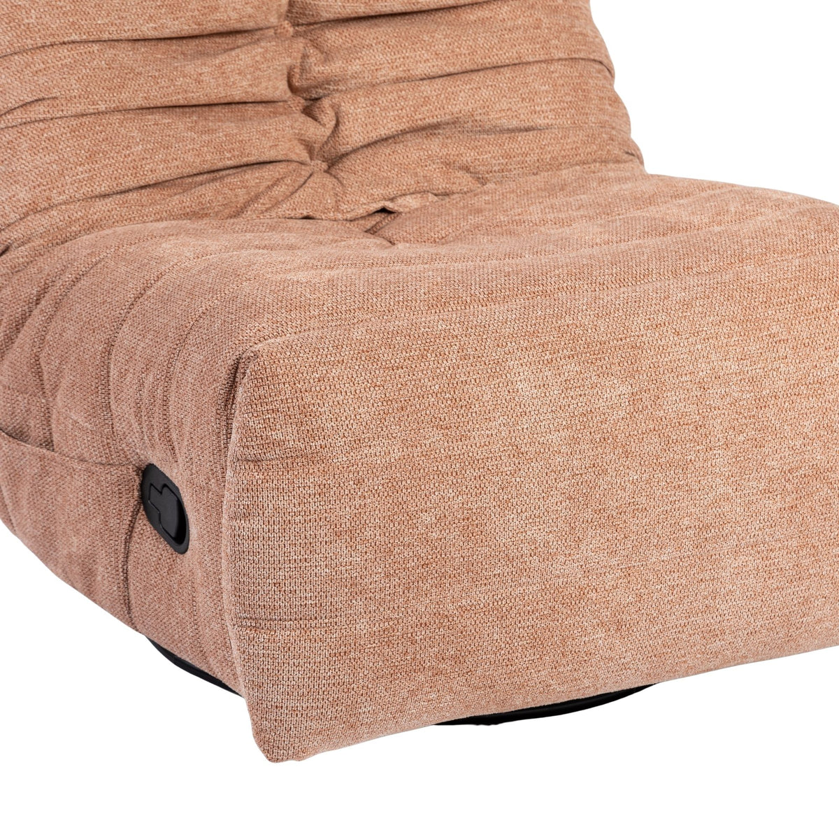 Relaxsessel – Plissierte Polsterung, Drehfunktion, Manuelle Verstellung – Zen | Starfurn