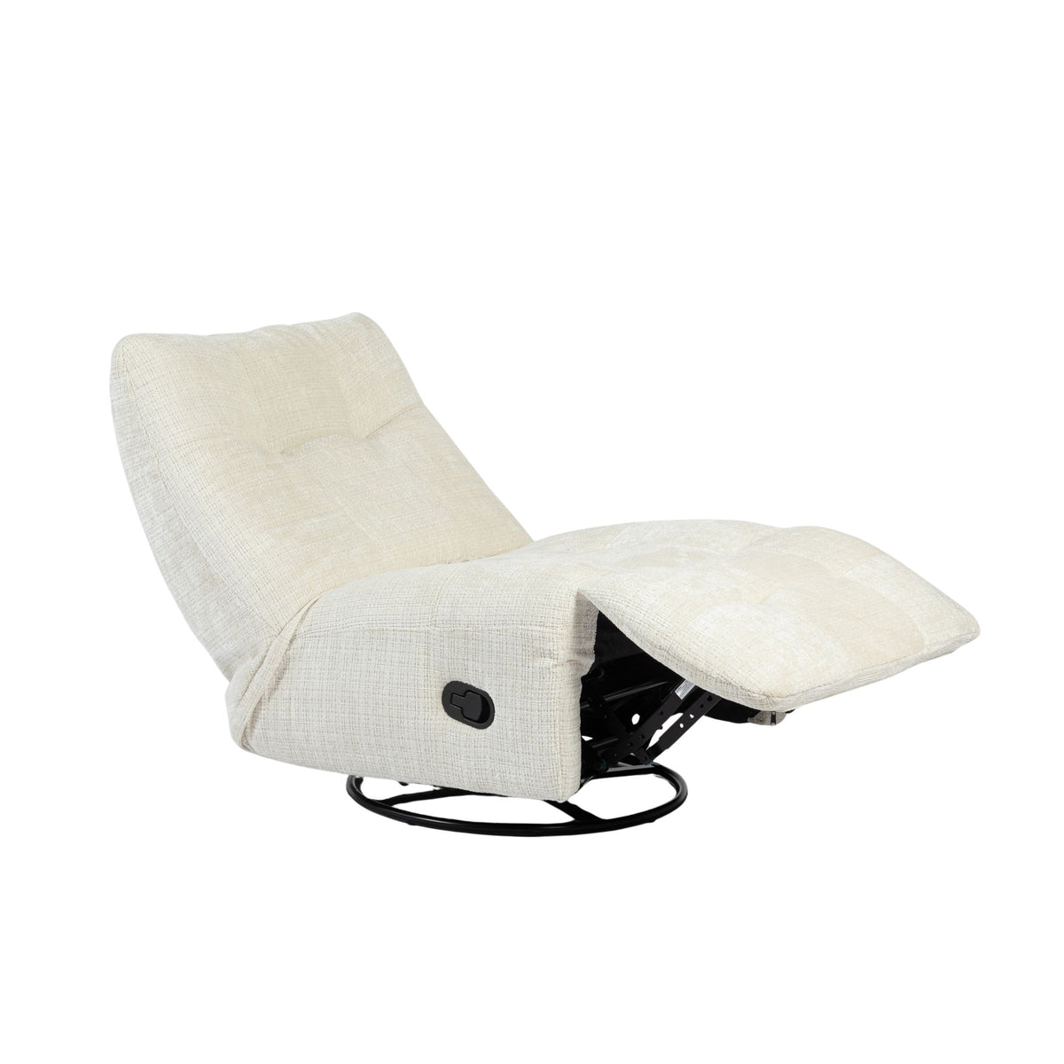 Recliner - Upholstered Seat, Fabric Cover, Metal Frame - Chill | Starfurn