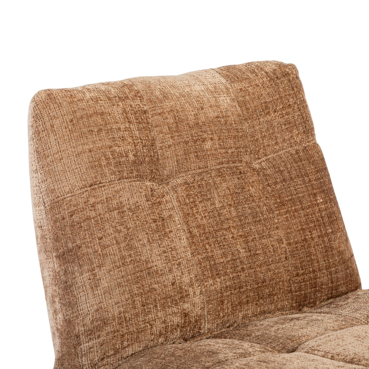 Recliner with Swivel Function, Manual Reclining Mechanism & Quilted Upholstery – Cinnamon | Starfurn