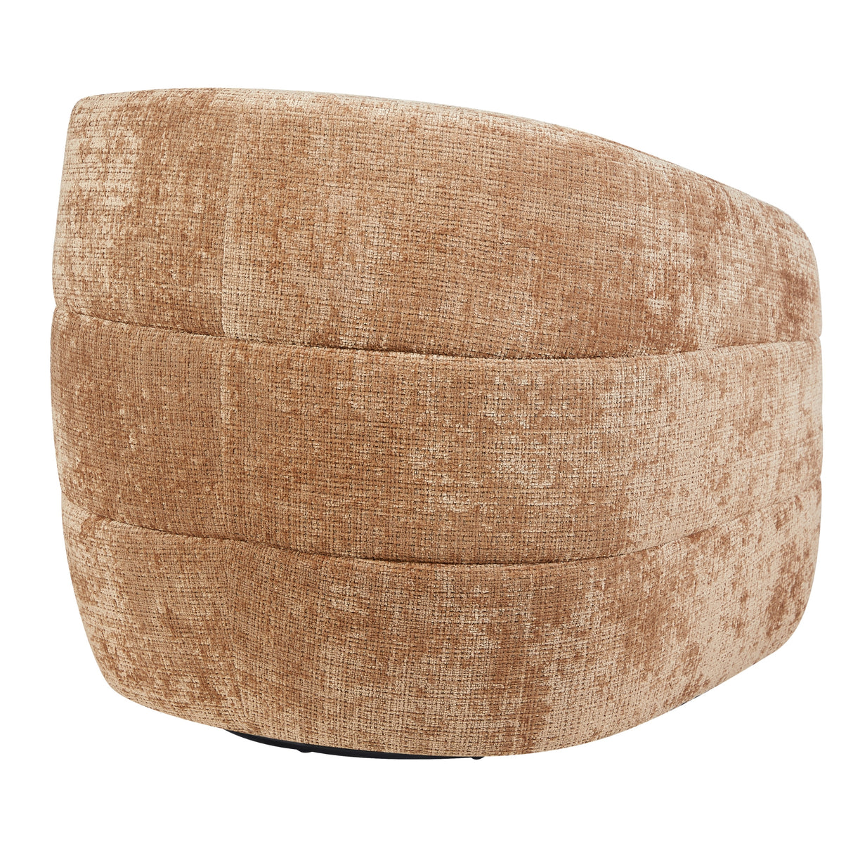 Sessel – Drehfunktion, Rundform, Zimtbraun – Yara | Starfurn